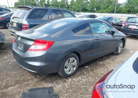 2013 Honda Civic Lx из США, поврежденный, VIN 2HGFG3B59DH526033